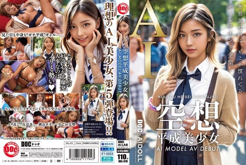 空想平成美少女 AI MODEL AV DEBUT
